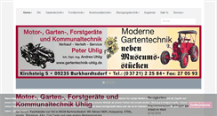 Desktop Screenshot of gartentechnik-uhlig.de